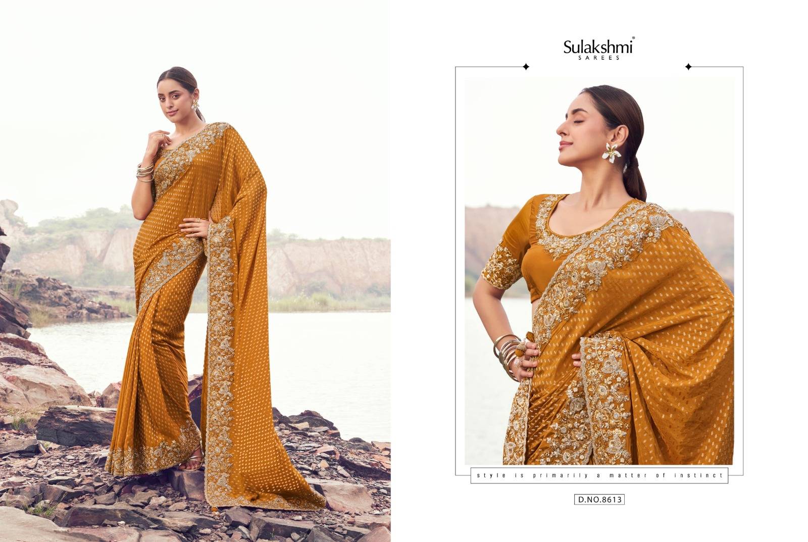  Varenya By Sulakshmi 8601 To 8614 Series Indian Traditional Wear Collection Fancy Colorful Party Wear Zari Weaving Saree At Wholesale Price